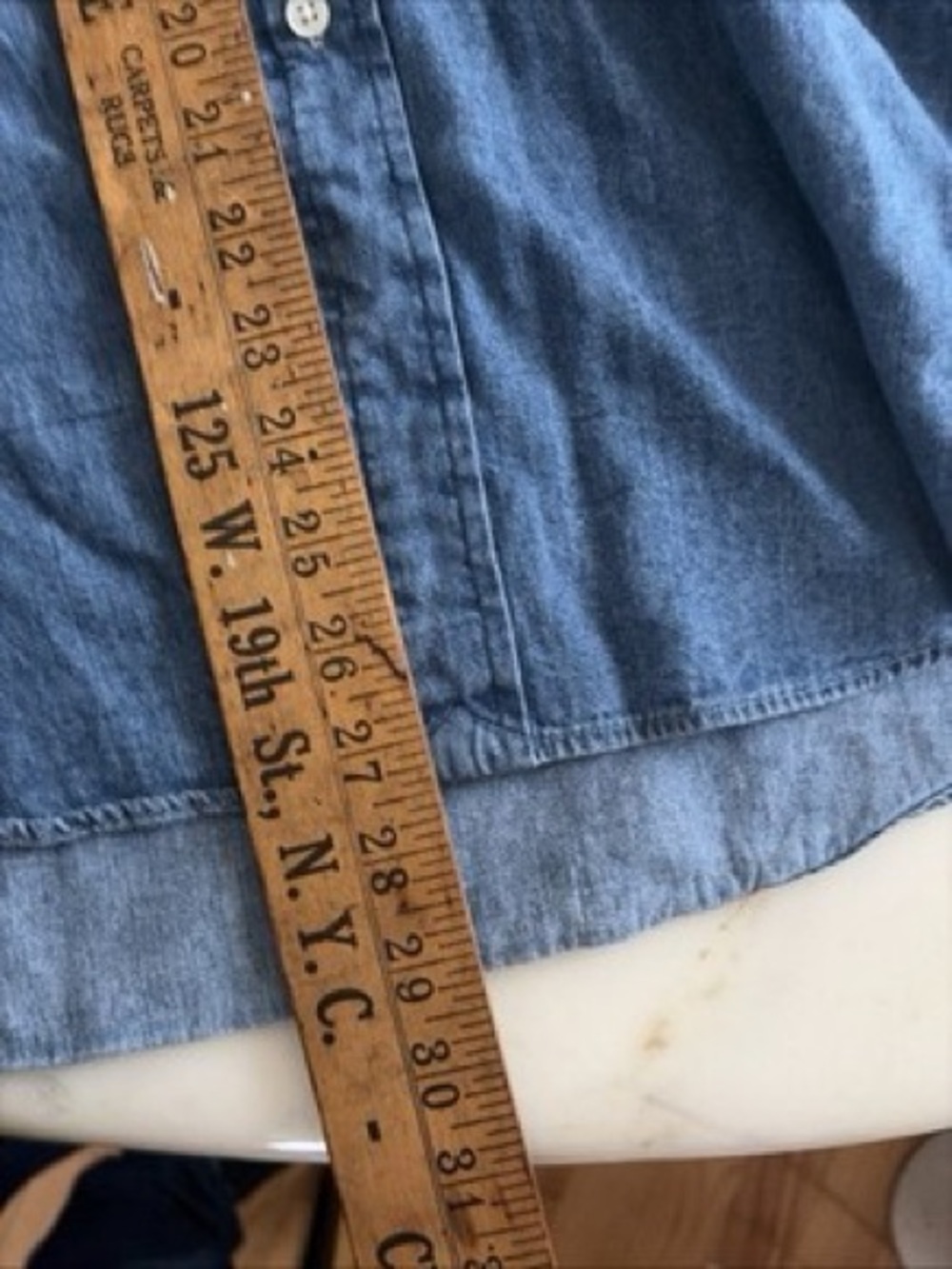 Denim Ralph Lauren button down - Picture 4 of 5